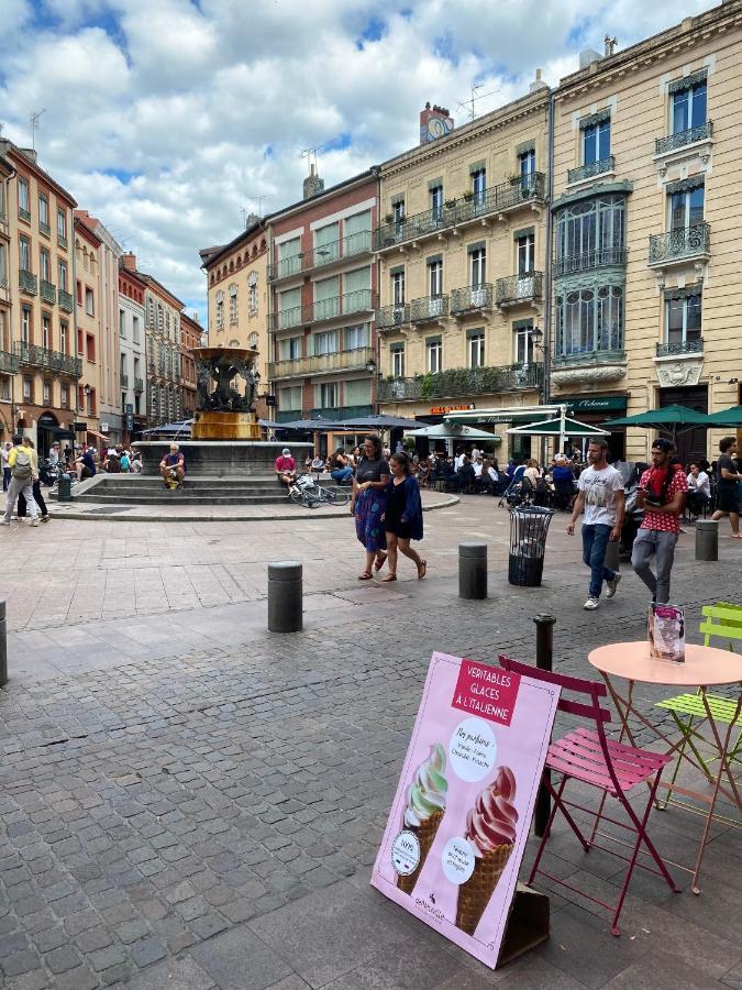 Meuble Tourisme Carmes 2 Etoiles, Entree Autonome,Wifi, Climatise, Petit Parking Prive Daire Toulouse Dış mekan fotoğraf