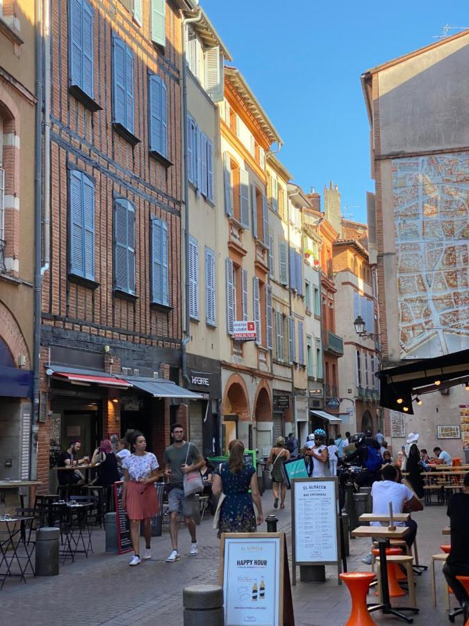 Meuble Tourisme Carmes 2 Etoiles, Entree Autonome,Wifi, Climatise, Petit Parking Prive Daire Toulouse Dış mekan fotoğraf